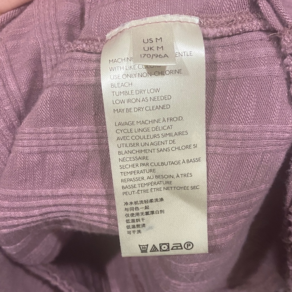 Free People Big Sur Long-Sleeve T-Shirt in a mauve / purple tie-dye print - Picture 5 of 5